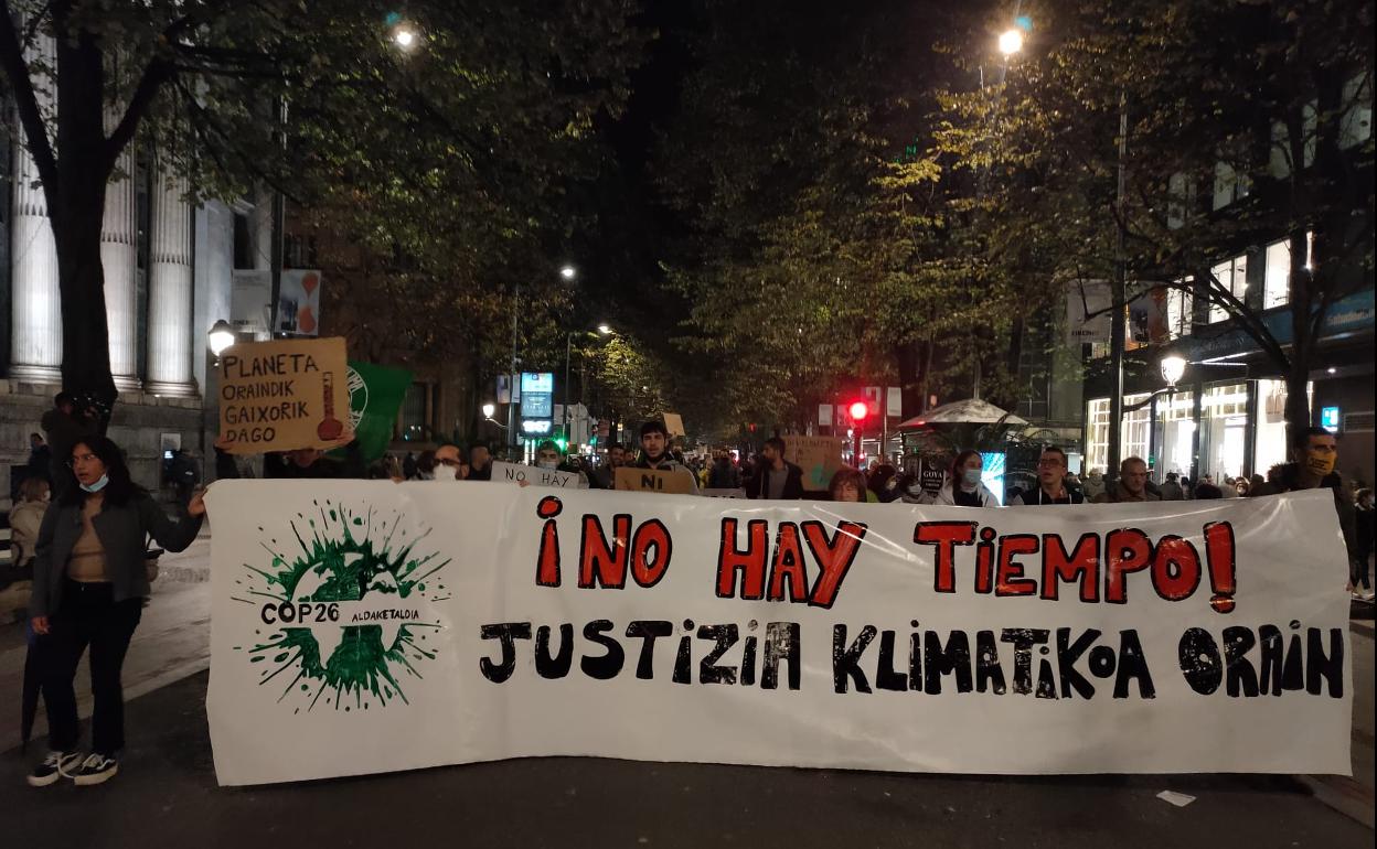 Marchan En Bilbao Por La Lucha Contra El Cambio Clim Tico El Correo